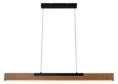 Obrázek produktu pro Näve Led závěsné svítidlo Wilma závěsné svítidlo dřevěné délka 122 cm stmívatelné577