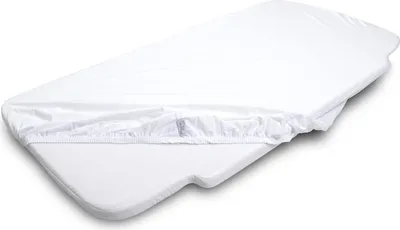 Produktbild von Hygienische Binde Wasserdichtes Jersey-Spannbettlaken 58x110 Weiß