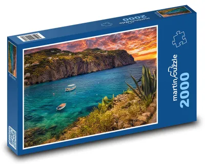 Obrázok produktu pre Puzzle 2000 Krajina ostrova Alicudi - martinpuzzle