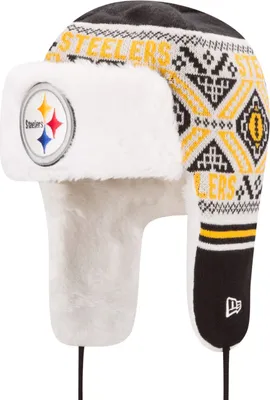 Produktbild von New Era Wintermütze FESTIVE TRAPPER - Pittsburgh Steelers