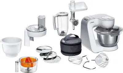 Produktbild von Bosch Küchenmaschine  1000W - MUM58258 *weiß/silber*