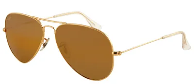 Produktbild von Ray-Ban AVIATOR GRADIENT, Erwachsener, Uni, Pilot, Gold, Nicht-polarisierte Linse, Metall