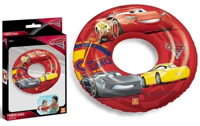 Obrázek produktu pro Nafukovací kruh MONDO s potiskem CARS 50 cm