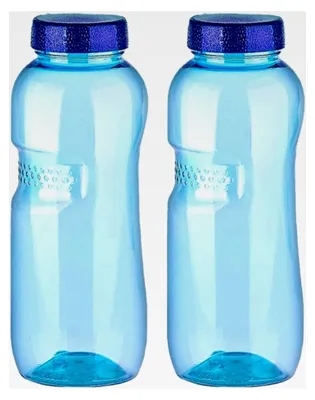 Produktbild von 2 x 0,5 Liter Trinkflasche aus Tritan, BPA-frei