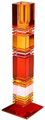 Produktbild von Werner Voß Kerzenleuchter Fancy Crystal Rot Orange
