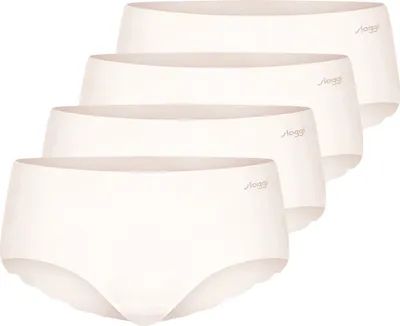 Produktbild von sloggi 4er Pack ZERO Microfibre 2.0 Short Slip Kein Abzeichnen unter Kleidung, Weich und leicht, Bester Tragekomfort