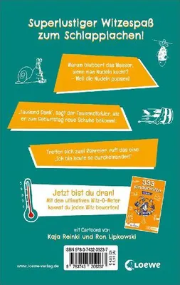 Produktbild von 333 Kinderwitze - Für Erstleser