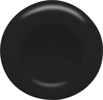 Produktbild von Muschelgriff HEWI 538.75 ML ø 75 mm, Einlass ø 70 mm, Polyamid tiefschwarz