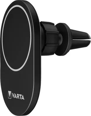 Immagine prodotto di Adattatore di ricarica VARTA KFZ Mag Pro Wireless Qi 15W cavo USB-C 1m nero | confezione (1 pezzo)