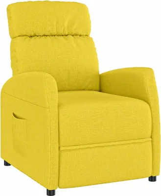 Produktbild von vidaXL Relaxsessel Hellgelb Stoff