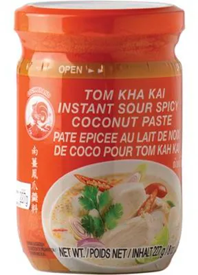 Immagine prodotto di COCK Pasta di cocco acida e piccante 227g | TOM KHA KAI