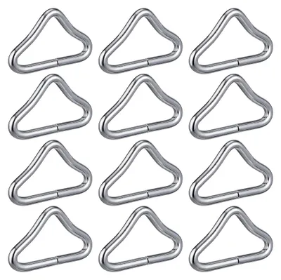 Produktbild von 30 Stück Dreieckige Metallschnallen aus Verzinktem Stahl für Trampolin Zubehör