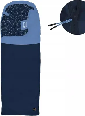 Imagen del producto de Saco de dormir de verano 210x75x60cm, ultraligero 600II - Spokey