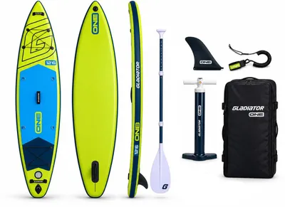 Productafbeelding van GLADIATOR ONE 12'6 Touring Cruiser SUP-set, 384x81x15 cm, complete set