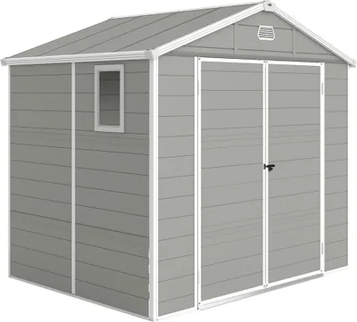 Produktbild von Outsunny Gerätehaus 4,1m², Geräteschuppen mit Satteldach, 240 x 190 x 228 cm