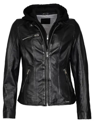 Produktbild von Mustang Lederjacke 31019269 Damen schwarz XXL