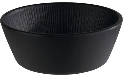 Produktbild von APS-Germany NERO, Servierschüssel, Melamin, Schwarz, Rund, 0,25 l, 125 mm