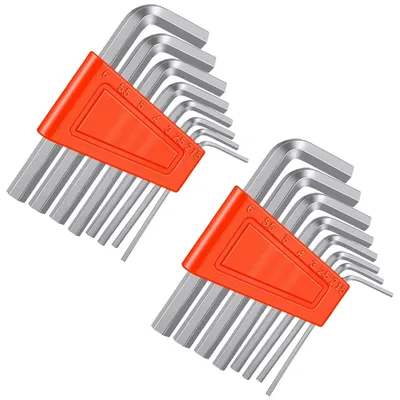 Immagine prodotto di Set di chiavi a Esagono - 16 pezzi - da 1,5 a 6 mm - Acciaio