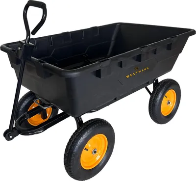 Image de Westmann Prakta L Chariot de jardin en plastique avec fonction de basculement