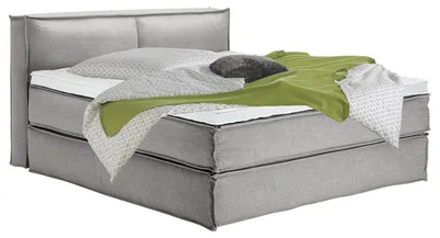 Produktbild von home24 Boxspringbett mit Kopfteil - Premium