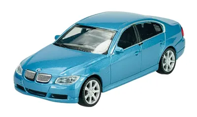 Produktbild von Welly BMW 330i E90 Blau  1:43 Die Cast Metall Modell Neu im Kasten 44011
