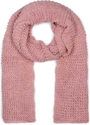 Obrázok produktu pre styleBREAKER Dámsky dlhý pletený šál s vlnovým vzorom, teplý zimný pletený šál Unicoloured 01018168