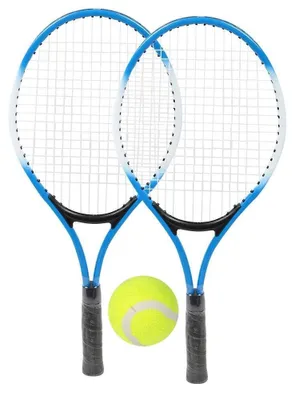 Produktbild von Tennisschläger für Kinder mit Schlägerbeutel und Tennisbällen