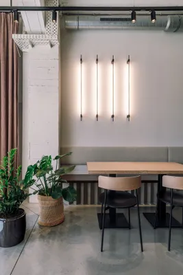 Produktbild von Lanar LED Wandleuchte 100cm Gold Schwarz