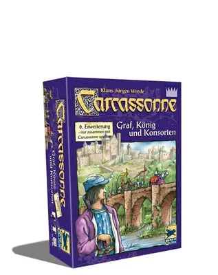 Produktbild von Hans im Glück Carcassonne, Graf, König und Konsorten, Erweiterung 6