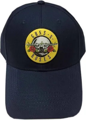 Obrázok produktu pre Guns N Roses - Baseballová čiapka s logom pre mužov/ženy Uni RO6204 (One Size) (Navy Blue)