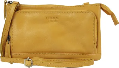 Produktbild von Leonardo Verrelli Echtleder Umhängetasche Damen Handtasche