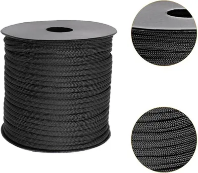 Produktbild von 50m Paracord - Hoch UV- und abriebfest, geeignet für Camping und Heimwerken, robustes Zeltzubehör für den Notfall