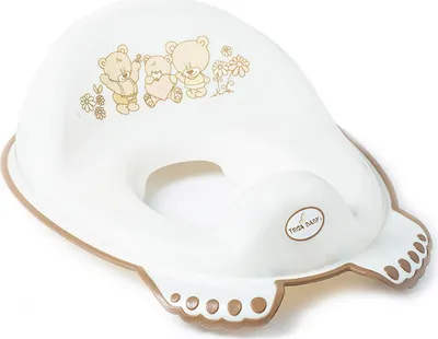 Zdjęcie produktu dla TEGA BABY Adapter do toalety Teddy biała masa perłowa
