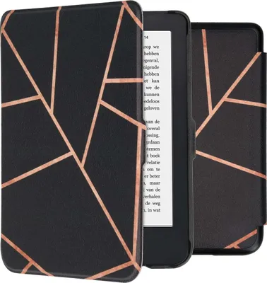 Produktbild von imoshion Design Slim Hard Case Klapphülle Kobo Clara 2E / Tolino Shine 4 - Black Graphic