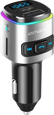 Productafbeelding van 4smarts Media&Assist2: Autolader met FM-zender en Media-In aansluiting