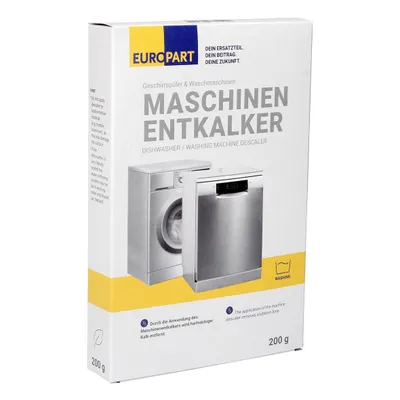 Produktbild von easyPART wie 10083653 EUROPART Maschinenentkalker für Waschmaschine Geschirrspüler 200g