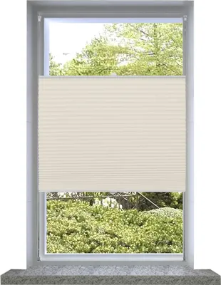 Obrázok produktu pre Maison Exclusive – Plisovaná roleta Faltrollo 80 x 150 cm, krémová