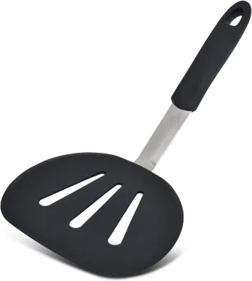 Produktbild von Silikon Pfannenwender Schlitzwender 31.2 cm - Hitzebeständig & Geschlitzt
