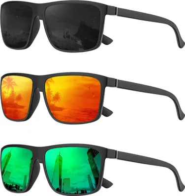 Image de Lunettes de soleil vintage polarisées UV400 pour hommes/femmes