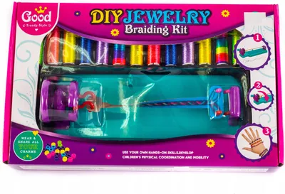 Produktbild von Freundschaftsarmbänder Bastelset Kinder Schmuck Selber Machen Kreativset Geschenk