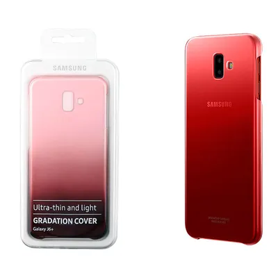 Obrázek produktu pro Samsung EF-AJ610, Obal, Samsung, Galaxy J6 Plus, 15,2 cm (6"), Červená