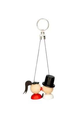 Produktbild von Miniaturfigur Hochzeitspaar Zylinder/Schwarz (Paar) BxHxT 2,5x4x4cm