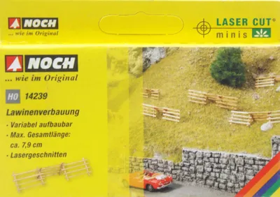 Produktbild von Noch 14239 Lawinenverbauung Spur H0 in