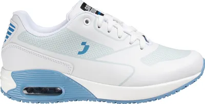 Produktbild von Safety Jogger Damen Berufsschuh Ela O1 light blue nach EN EN ISO 20347:2012 O1 ESD SRC weiß Größe 42