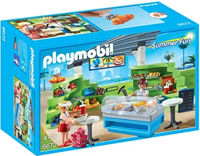 Produktbild von PLAYMOBIL Summer Fun 6672, Café, 4 Jahr(e), Mehrfarbig, Kunststoff