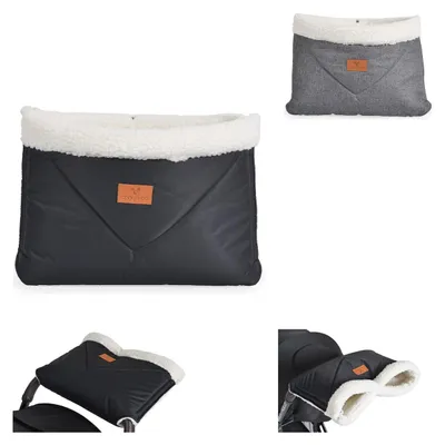 Produktbild von Cangaroo Kinderwagen-Handwärmer Luxe, Handmuff für Kinderwagen mit Verschluss