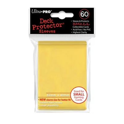 Immagine prodotto di Ultra Pro - Protettore giallo piccolo (60)