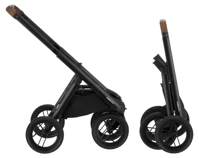 Produktbild von Dubatti One E6 Rahmen + Räder Black/Dark Brown | Overige