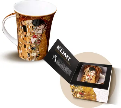 Obrázek produktu pro Hrnek - G. Klimt, Polibek (CARMANI)
