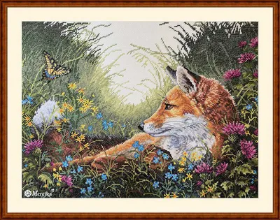Immagine prodotto di Set punto croce Merejka "Mittagsträume", schema contato, 29x38cm